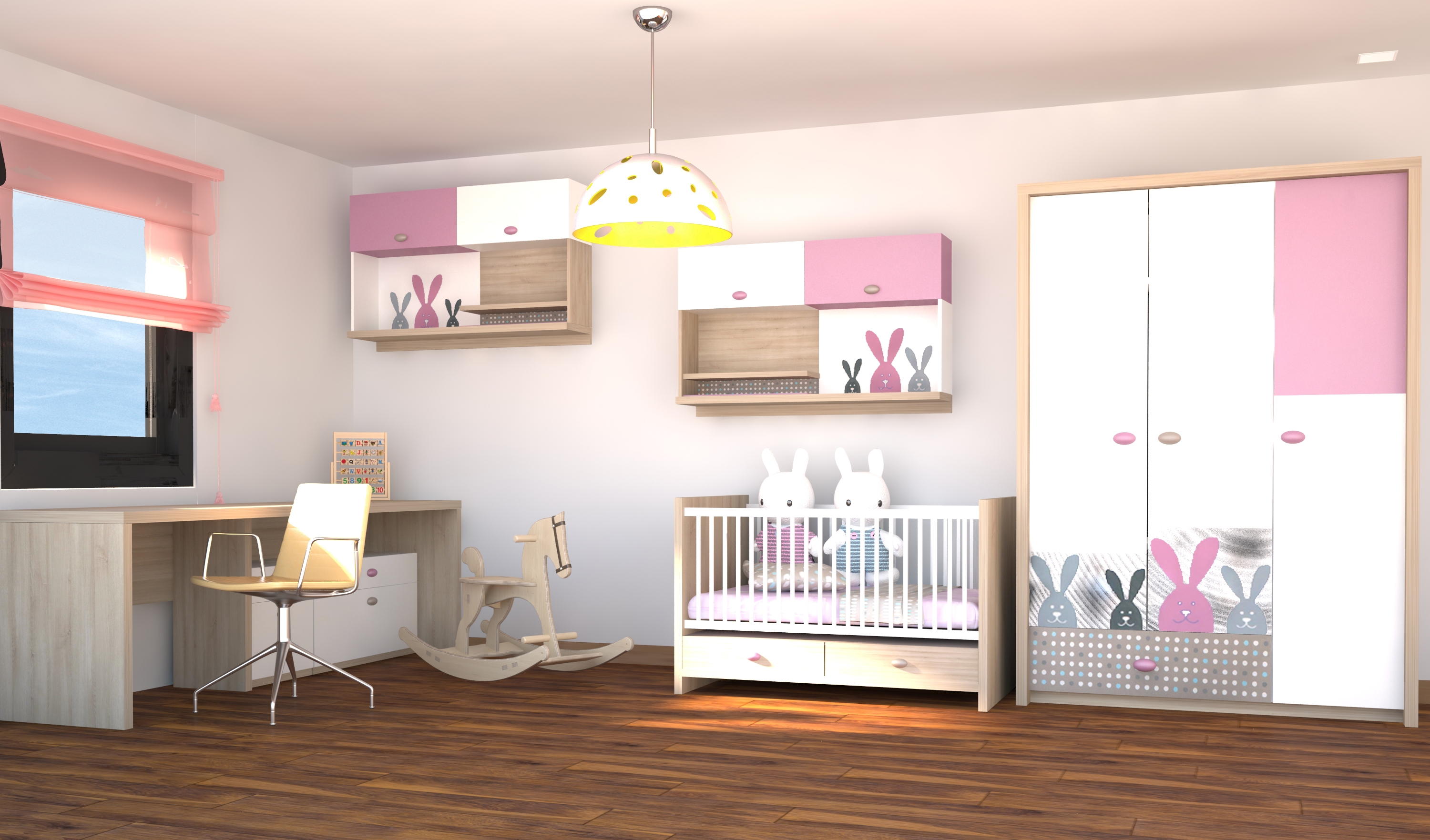 dormitorio infantil 3d